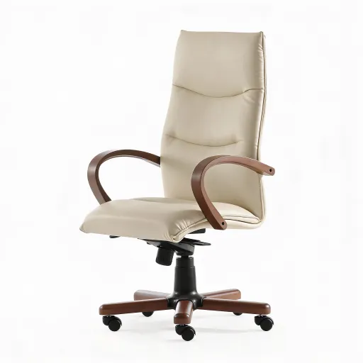 Silla Ejecutiva Dirección Viena-A/M, en Madera Para tu Oficina