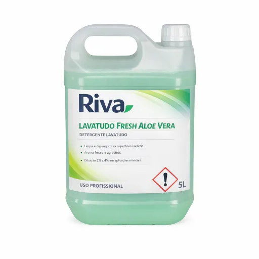 Limpia Todo Aloe Vera Con Higienizante 5 Litros