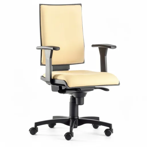 Silla de Oficina Operativa Con Ruedas y Brazos Mask-01