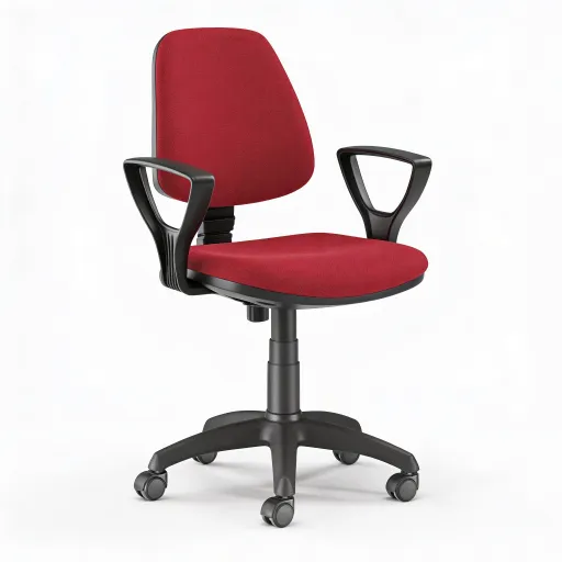 Silla de Oficina Operativa Con Ruedas y Brazos Tango-02