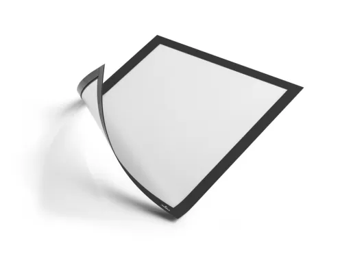 Marco Porta Anuncios Durable Duraframe Magnetico Din a4 Color Plata Pack de 5 Unidades