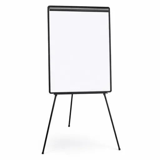 Flipchart Caballete Económico 70x100cm Magnético Marco Negro