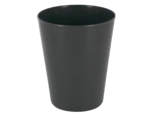 Vaso Polipropileno Archivo 2000 Reutilizable Libre Bpa Capacidad 330 ml Color Gris Antracita