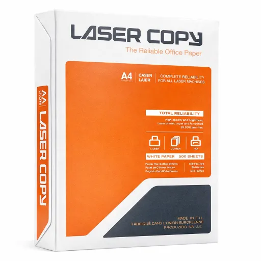 Resma Papel A4 Laser Copy Blanco 80g Alto Rendimiento Impresión