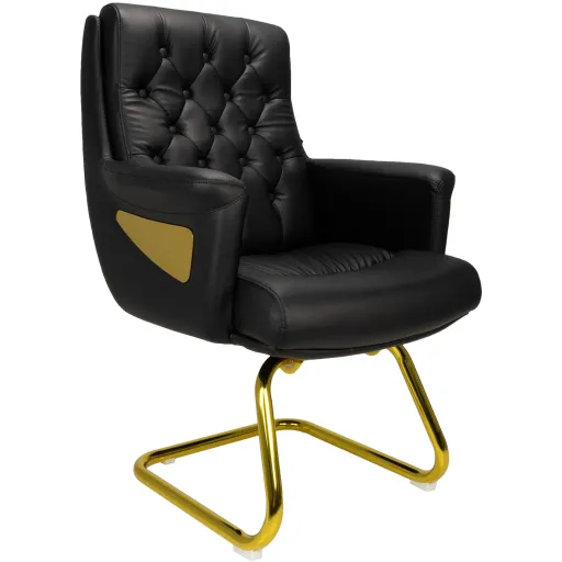 Silla de Oficina Para Visitas Soma Negra
