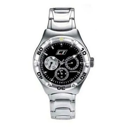 Reloj Unisex Chronotech CC7051M-02M Negro Gris
