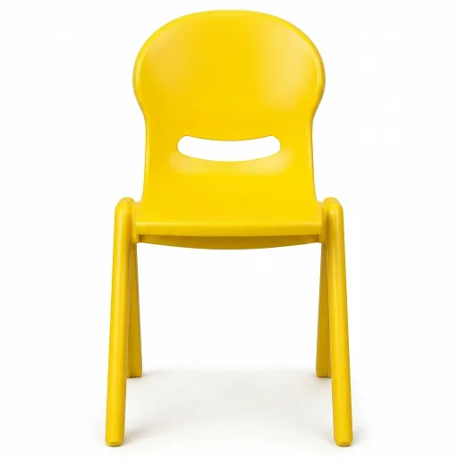 Silla Infantil Riva Kids 25 Amarilla: Seguridad y Color en el Aprendizaje