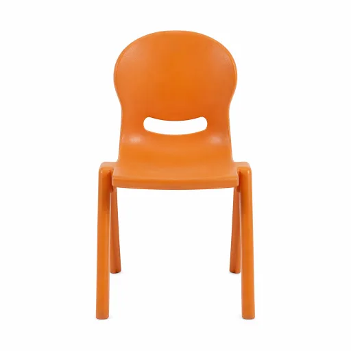 Silla Riva Kids 35 Naranja: Ergonomía Vibrante y Alta Resistencia