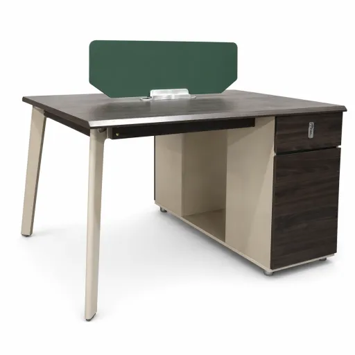 Puesto de Trabajo Build 1200x1200x1050mm Riva | MDF Ecológico Premium | Alta Resistencia y Acabado Impecable