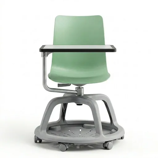 Silla Active 360 44cm Con Pala Verde Claro – Ergonomía y Estilo Dinámico