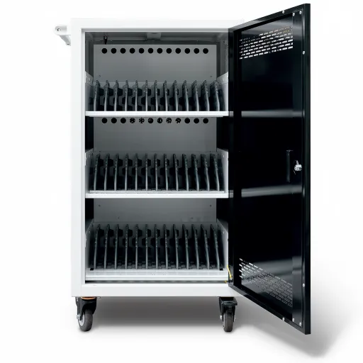 Carrito de Carga PlugStation 36 Para Portátiles y Tablets 15,6" Blanco
