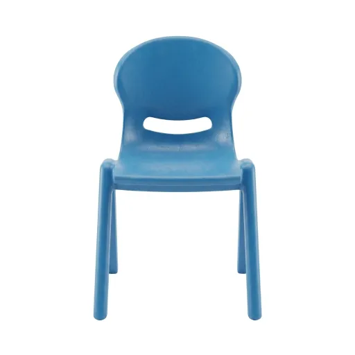 Silla Bi Office Flex 40cm Azul – Ergonomía y Resistencia Apilable