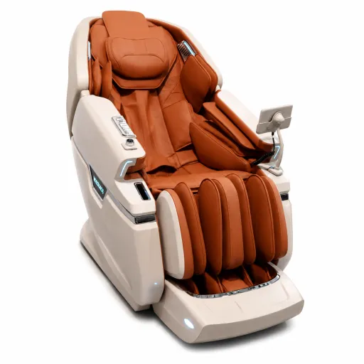 Sillón de Masaje 4D Premium Negro Con Tecnología 2SL y Relax Total