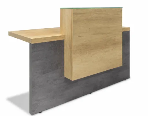 Mostrador Recepción Bruges 1600x600x1050 Riva