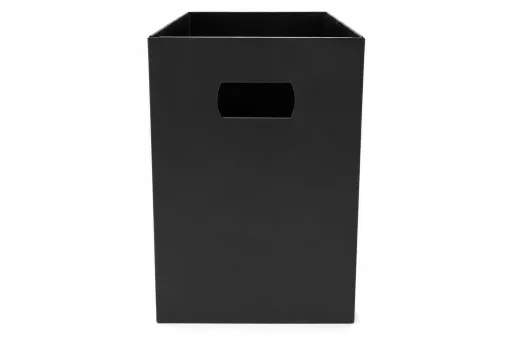 Caja Organizadora Negra de Segunda Vida 32x17,5x29,5cm