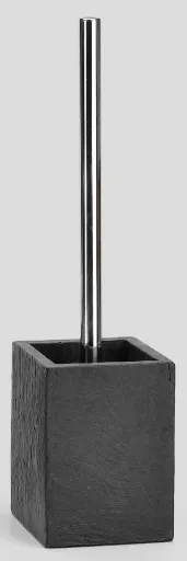 Escobillero Andrea House de Pizarra Natural Negra 50x8 cm
