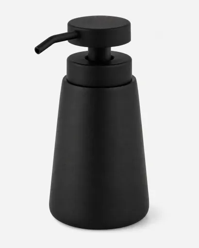 Dosificador de Jabón Andrea House Negro Mate 300 ml