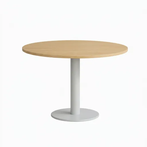 Mesa de Reunión Redonda 1000x750mm