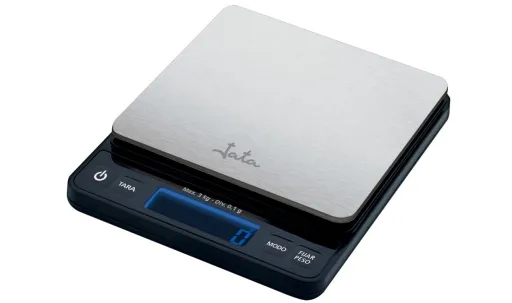 Báscula de Cocina JATA Mod. 773 3Kg Azul/Gris Inox Digital LCD