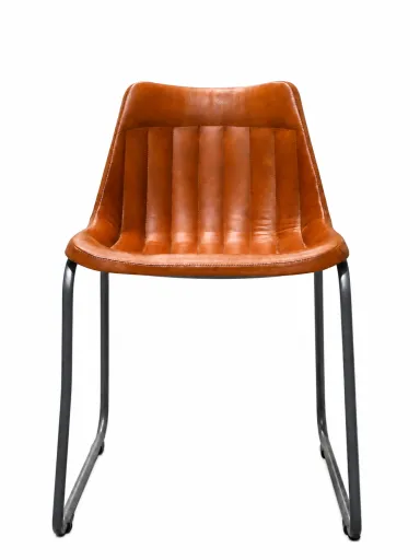 Silla de Oficina Visitante Tapizada Camel Riva Office