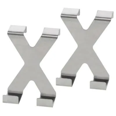 Pack 2 Perchas de Puerta Confortime de Acero