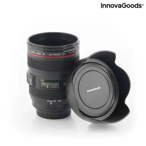 Taza Multifuncional Cam Mug InnovaGoods 400ml Con Tapa