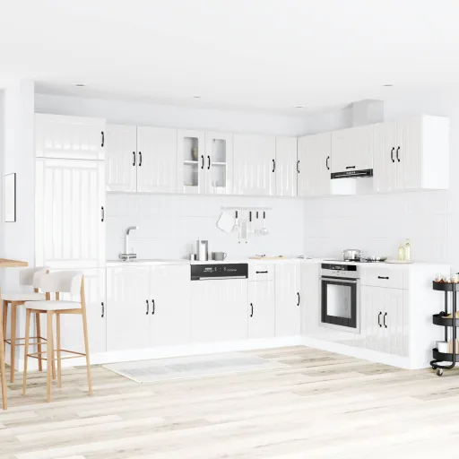 Mueble de Cocina Con Puerta Lucca Brillante 80 x 46 x 81,5 cm
