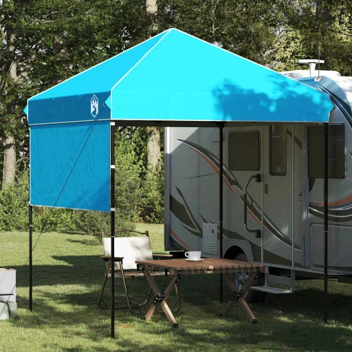 Carpa Dosel Manual Azul 194 x 194 x 251 cm Tela