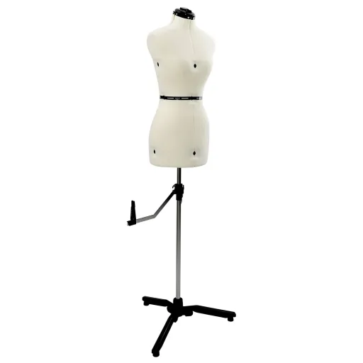 Forma de Vestido Ajustable Femenina Crema s Terciopelo
