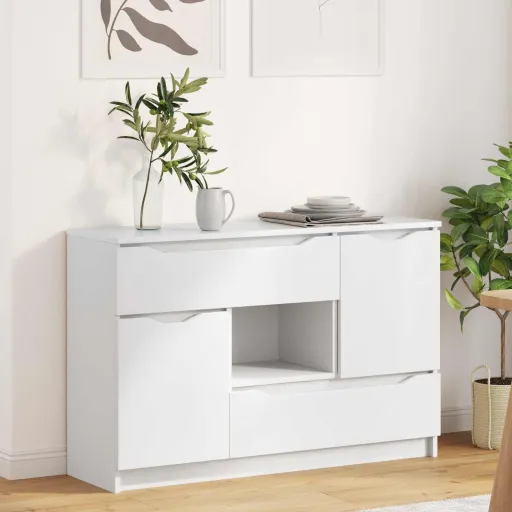 Vitrina Con Cajón 100 x 30 x 65,6 Madera Contrachapada