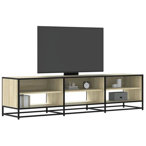 Mueble Para TV Madera de Ingeniería Roble Sonoma 180x40x46 cm