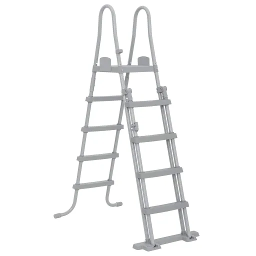 Bestway Flowclear Escalera de Piscina de Seguridad 4 Escalones 132 cm