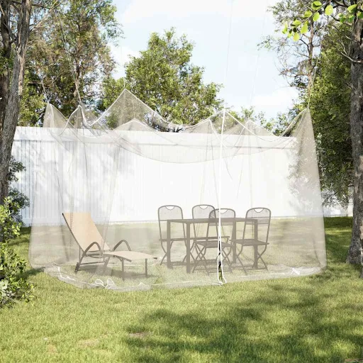 Mosquitera Para Exteriores, Malla 220, Blanca, 300 x 300 x 250 cm
