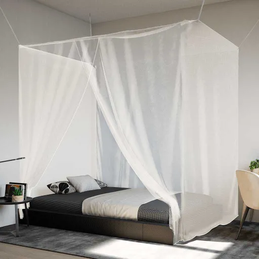 Mosquitera Colgante 156 Malla Blanca 220x180x180 cm