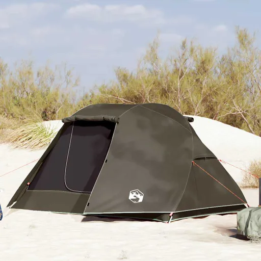 Tienda de Pesca Para 3 Personas Impermeable Marrón