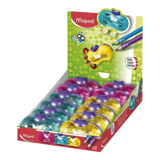 Afilalápiz Maped Croc Croc Doble