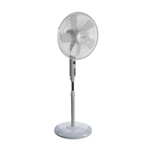 Ventilador Pie Cofan Ábrego Blanco