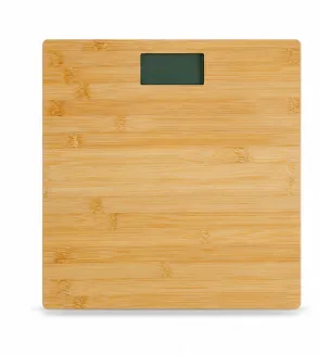Báscula de Baño de Bambú Andrea House Digital 150 kg 30 x 30 cm