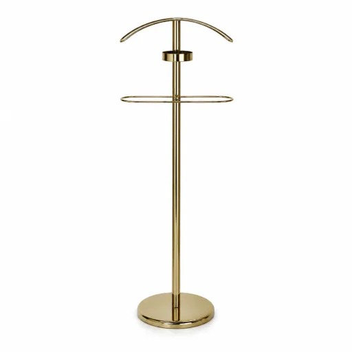 Perchero de Dormitorio en Metal Dorado 45 x 28 x 110 cm