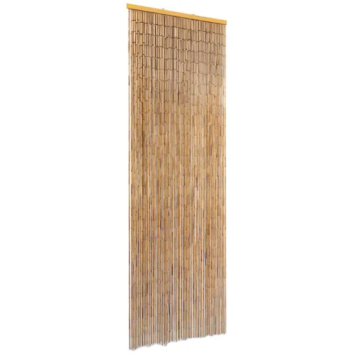 Cortina de Bambú Puerta Contra Insectos 56x185 cm