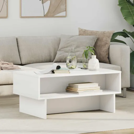 Mesa de Café 80 x 46 x 35 cm Madera de Ingeniería