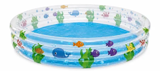 Piscina Hinchable Bestway Deep Dive 183 × 33 cm Con Diseño Submarino