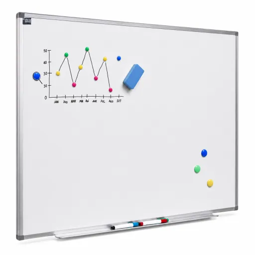 Pizarra Riva Blanca Magnética 60x90 cm – Cerámica