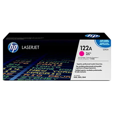 El Tóner HP Magenta Q3963A (122A)