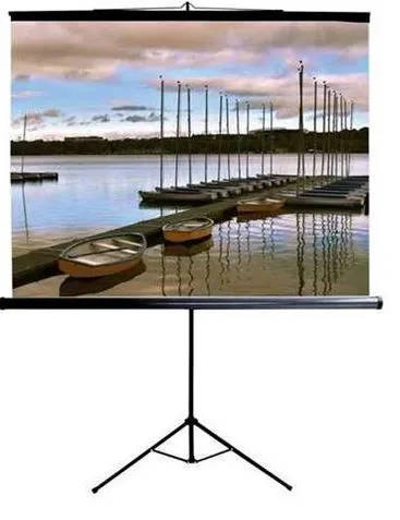 Pantalla de Proyección Con Trípode 160x160cm Portátil