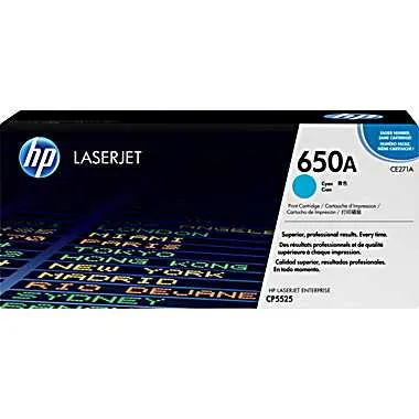 Tóner HP Azul CE271A (650A)