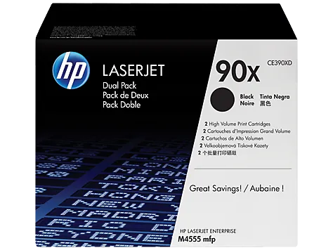 El Tóner HP Negro CE390XD (90X)