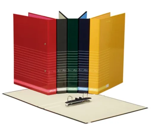 La Carpeta De Archivo Ancor A4 De Lomo Fino Classic Stripes en Color Verde Con Rayas es Una Solución