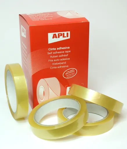 Cinta Adhesiva Transparente Apli 19mm x 66m