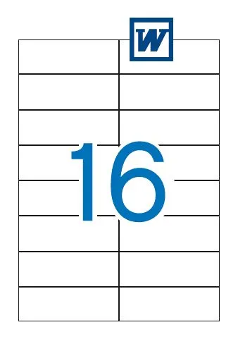 Etiquetas Autoadhesivas 105x37mm Multi3 - Pack 100 Hojas